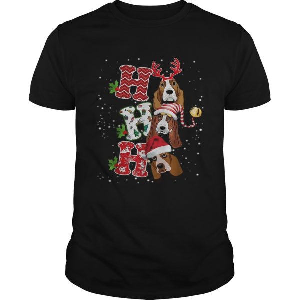 Ho Ho Ho St Bernard Christmas shirt