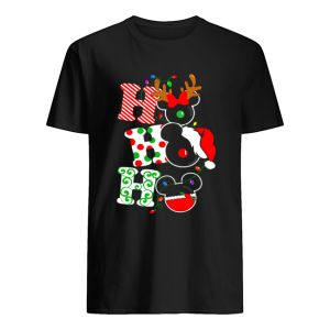 Ho ho ho Merry Christmas Disney Mickey shirt