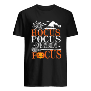 Hocus Pocus Everybody Focus Funny Halloween Costume shirt