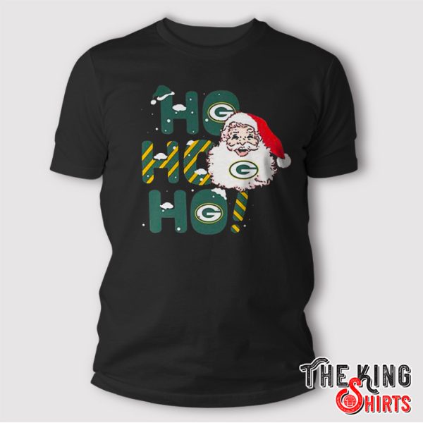 Hohoho Green Bay Packers Christmas 2023 T Shirt