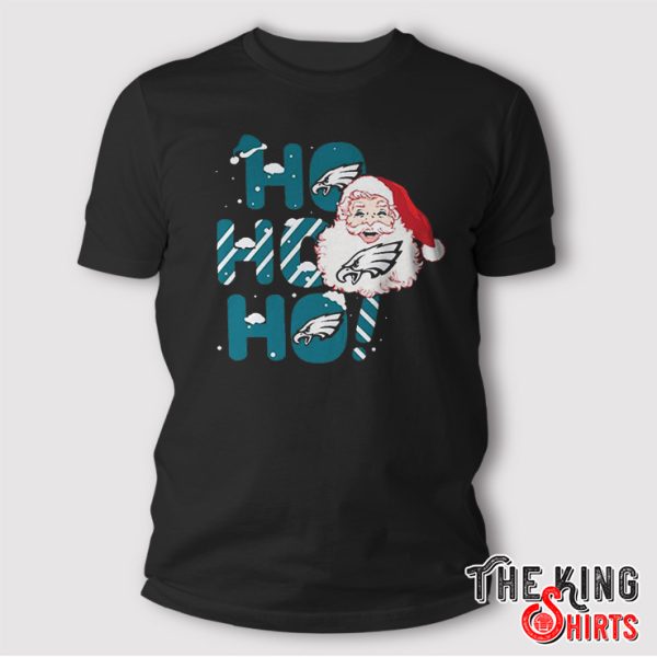 Hohoho Philadelphia Eagles Christmas 2023 T Shirt