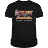 Horror Dunkin Donuts you cant sit with us shirt