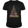 Horse Christmas Tree Candy Cane Gift shirt