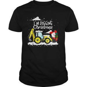 Hot Im Digging Christmas Funny Santa Christmas Gifts shirt L