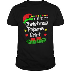 Hot This is My Christmas Pajama Family Matching Costume shirt