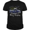 Houston Astros Blue car merry Christmas shirt