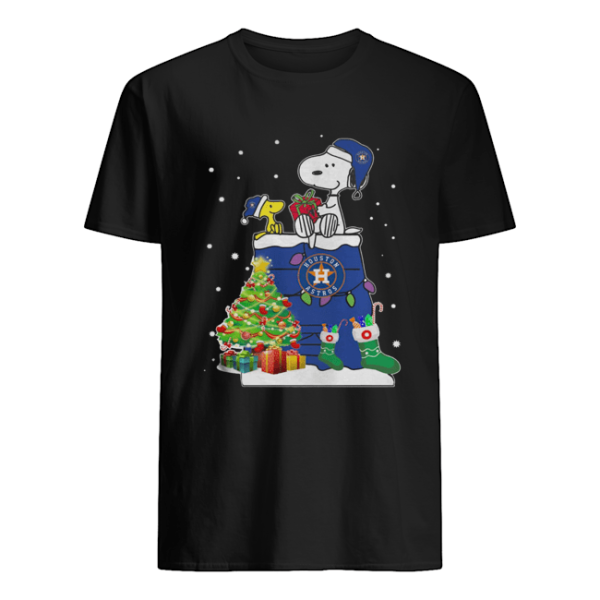 Houston Astros Snoopy And Woodstock Christmas shirt