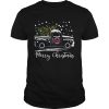 Houston Texans pickup truck Merry Christmas shirt