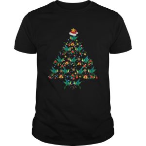 Hummingbirds Christmas Tree Awesome Gift TShirt