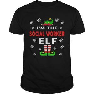 I Am The Social Worker Elf Christmas Sweater Gift Funny shirt