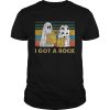 I Got A Rock Charlie Browns Ghost Halloween shirt