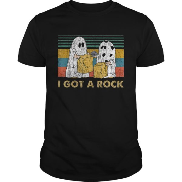 I Got A Rock Charlie Browns Ghost Halloween shirt