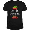IM THE Hungry ELF Christmas Xmas Funny Elf Group Costume shirt