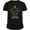 Im The Beardy Elf Christmas Matching Family Xmas shirt