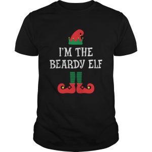 Im The Beardy Elf Matching Group Christmas shirt