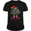 Im The Italian Elf Matching Group Family Christmas shirt