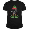 Im The Nerdy Elf shirt