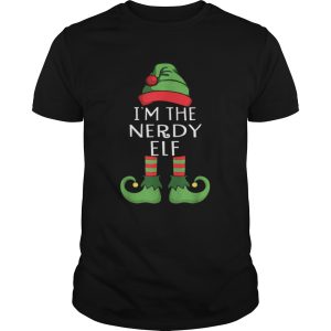 Im The Nerdy Elf shirt