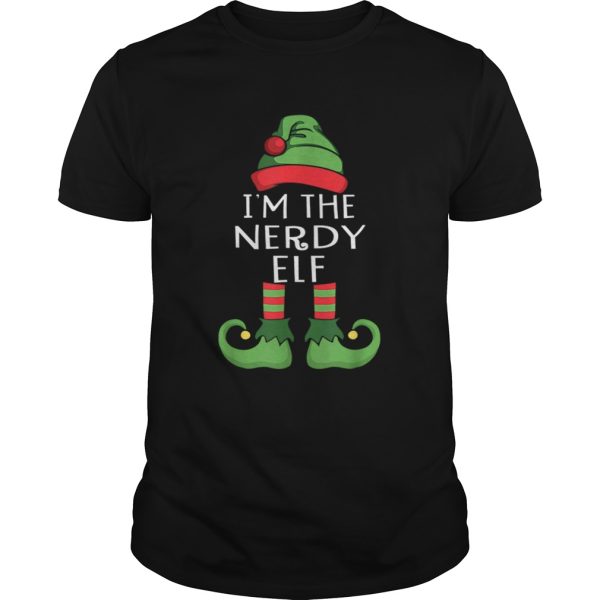 Im The Nerdy Elf shirt