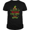 Im The Youngest The Rules Elf Christmas Pajama shirt