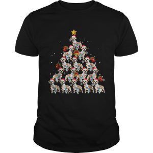 Jack Russell Dog Lights Lover Christmas Tree shirt