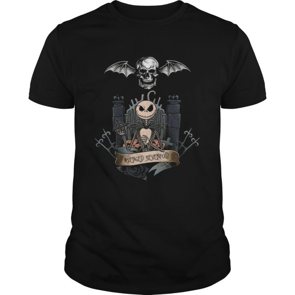 Jack Skellington Avenged Sevenfold shirt