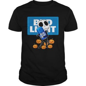 Jack Skellington hug Bud Light Halloween t-shirt