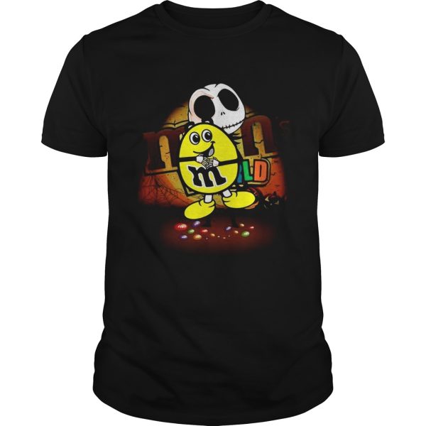 Jack Skellington hug mm Halloween shirt