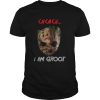 Jason Voorhees and Groot ch ch ch I am Groot shirt