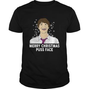 Jonny Goodman Merry Christmas Puss Face shirt