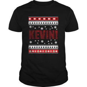 KEVIN Fun XMas Holiday Gift for Movie Lovers Ugly Christmas shirt