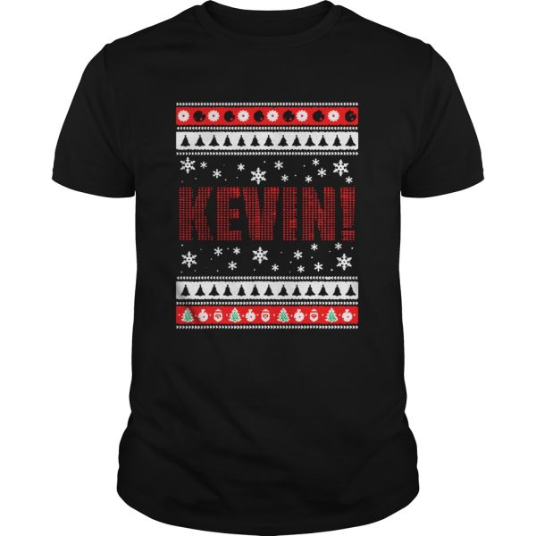 KEVIN Fun XMas Holiday Gift for Movie Lovers Ugly Christmas shirt