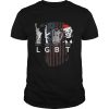 LGBT Liberty Guns Beer Trump Santa Hat Christmas shirt