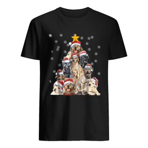 Labrador Christmas Tree T Shirt