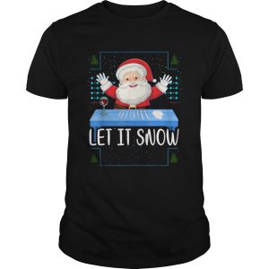 Let It Snow Santa Cocaine shirt