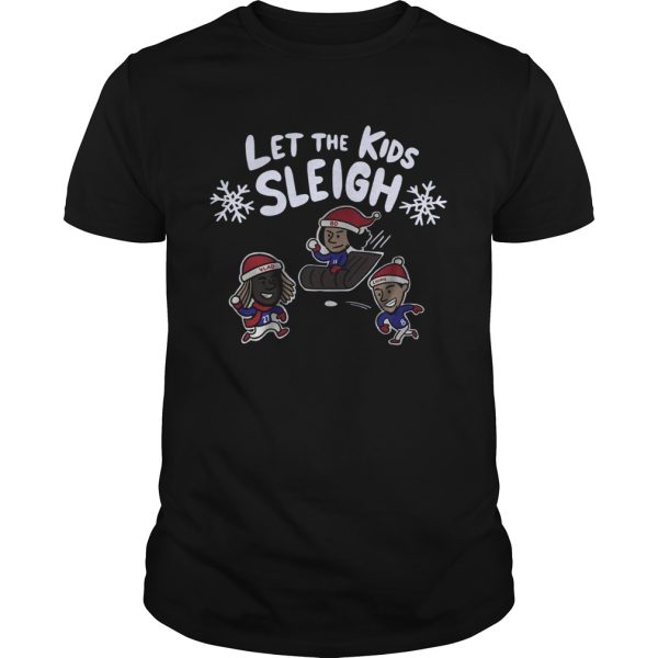 Let The Kids Sleigh Toronto shirt