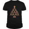 Llamas Christmas Tree Awesome Gift TShirt