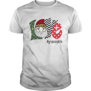 Love Grandma Life Santa Art Christmas shirt