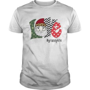 Love Granny Life Santa Art Christmas shirt