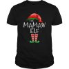 Mamaw Elf Group Matching Family Christmas shirt