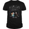 Mary Poppins and Elsa Anna in a world where you can be anything be kind shirt