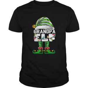 Mens Grandpa Elf Matching Family Christmas Elf Costume Gift Men shirt