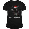 Meowy Christmas Black cat shirt