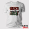 Merry And Bright Christmas Tree T Shirt