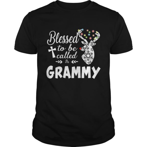 Merry Christmas Blessed To Be Called Grammy TShirt