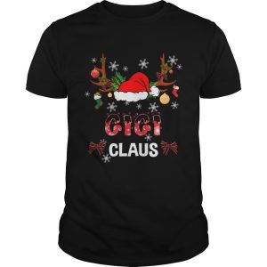 Merry Christmas Gigi Claus Hat Santa TShirt