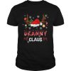 Merry Christmas Granny Claus Hat Santa TShirt