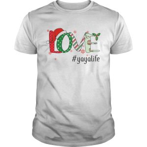 Merry Christmas Love Yayalife Yaya Life TShirt