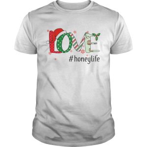 Merry Christmas Love honeylife Honey Life TShirt