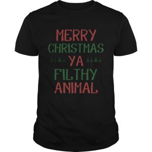 Merry Christmas Ya Filthy Animal Home Alone Movie Xmas shirt